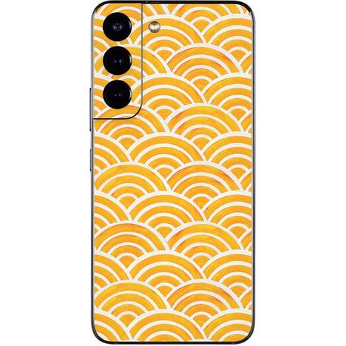 Cat Coq Japanese Wave Galaxy S22 Skin